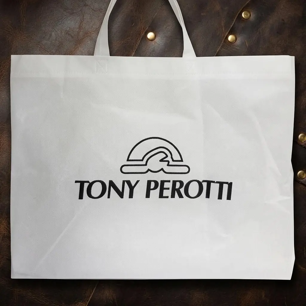 Чоловіча шкіряна сумка Tony Perotti Contatto 9207 nero (90639) Чорна - фото 10