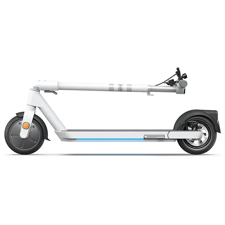 Електросамокат OKAI ES20 NEON складаний 300/600W 9.8Ah швидкість 25 км/год до 40 км NFC App колеса 8.5" навантаження 100 кг White - фото 5