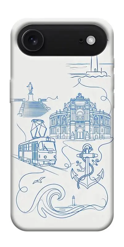 TPU чохол Demsky Southern pearl для Apple iPhone 17 Air (6.5")