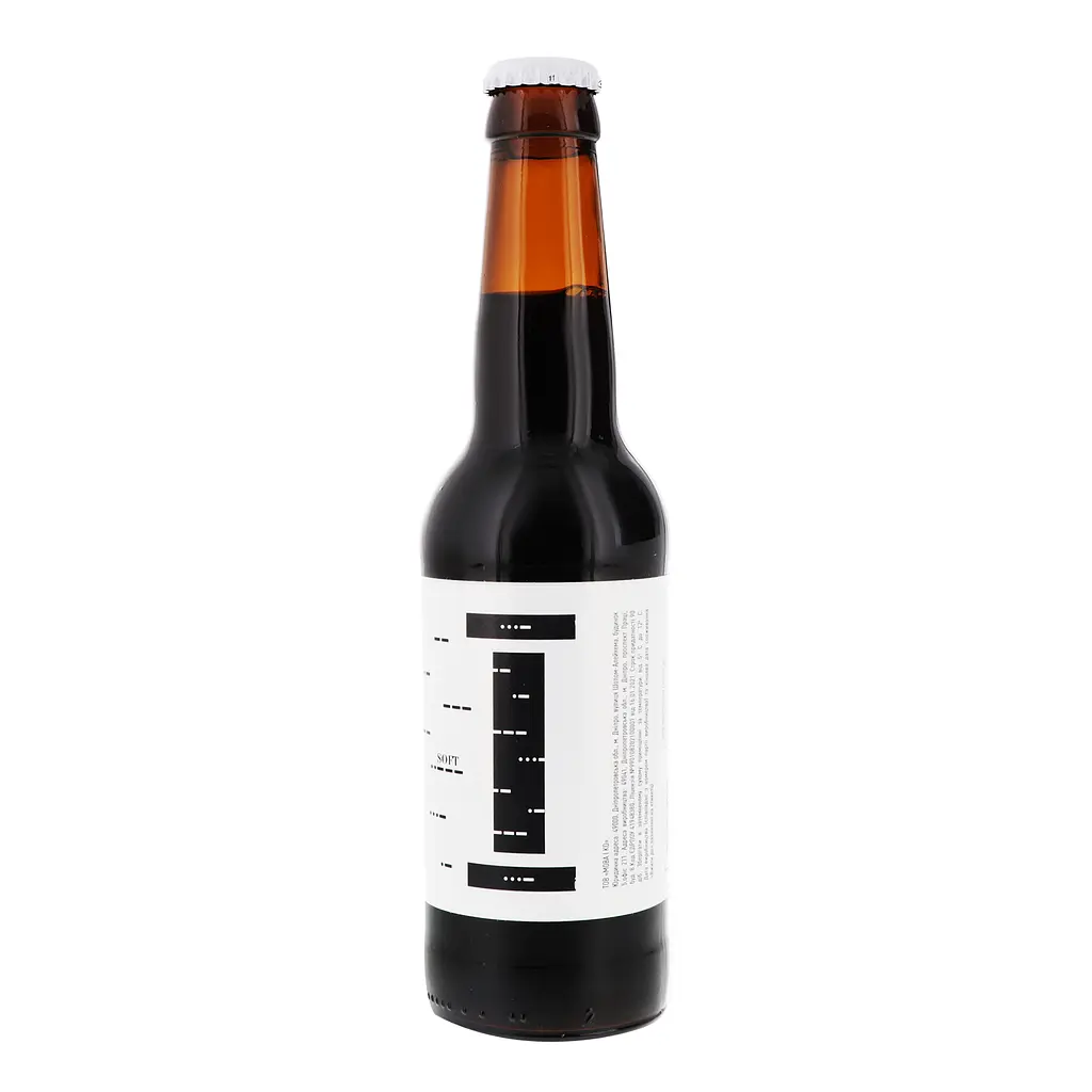 Пиво MOVA Stout Oatmeal, темне, нефільтроване, 4,9%, 0,33 л - фото 3