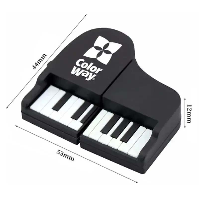 USB флеш накопичувач ColorWay Piano 32 GB 3.0 Black (CW-USBPO32) - фото 8