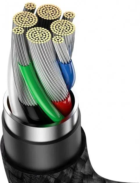 Кабель Baseus Legend Series Elbow Fast Charging Data Cable Type-C to Type-C 100W 1m CATCS-01 Black - фото 4