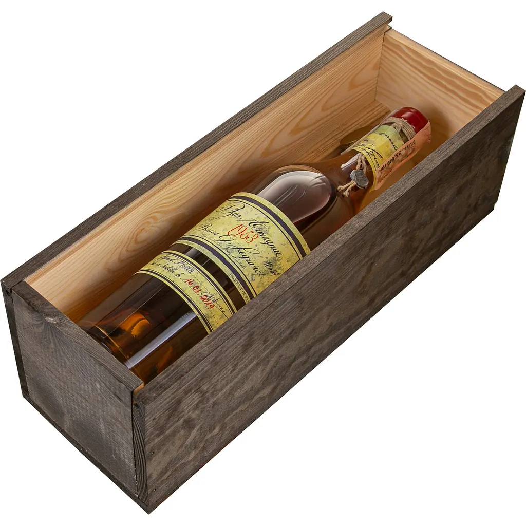 Арманьяк Baron Gaston Legrand Bas Armagnac 1953, 40% 0.7 л у дерев'яній коробці - фото 3