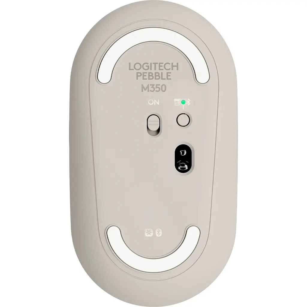 Миша комп'ютерна Logitech Pebble M350 Wireless Sand (910-006751, 910-006665) - фото 4