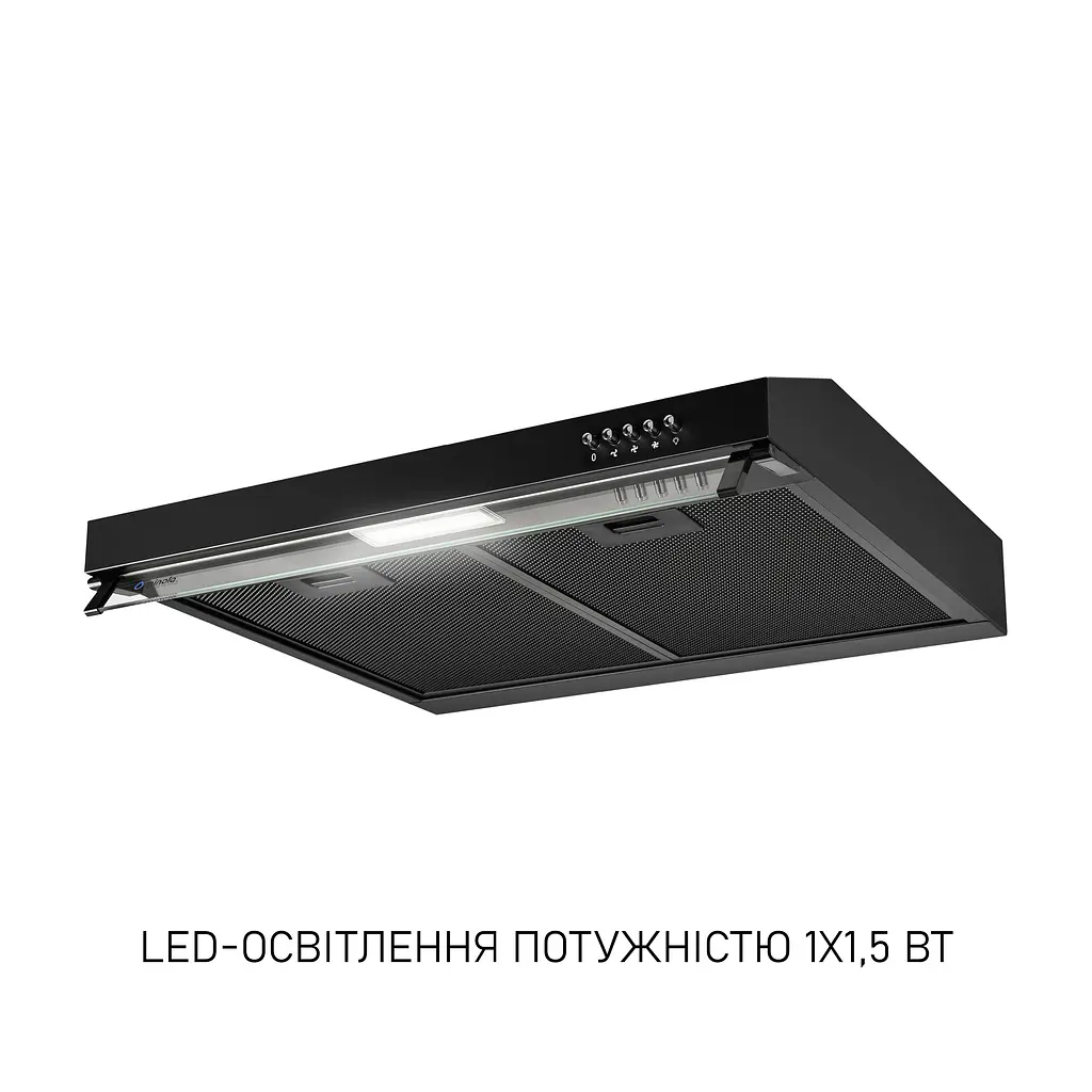 Витяжка плоска Minola HPL 6200 BLF - фото 4