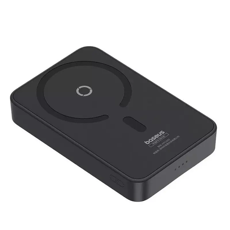 Портативное беспроводное зарядное - аккумулятор Baseus MagPro Magnetic Bracket 5000 mAh 20W PPCXZ05 - фото 7