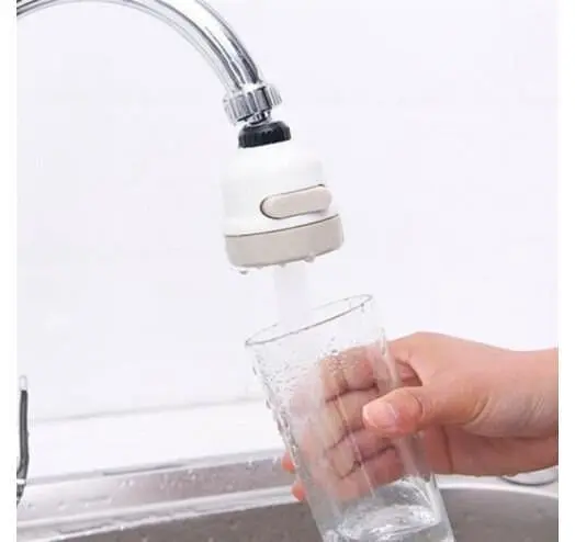 Насадка-аератор на кран MasterTool Water Saver 360 водозбережувач, гнучкий білий - фото 5