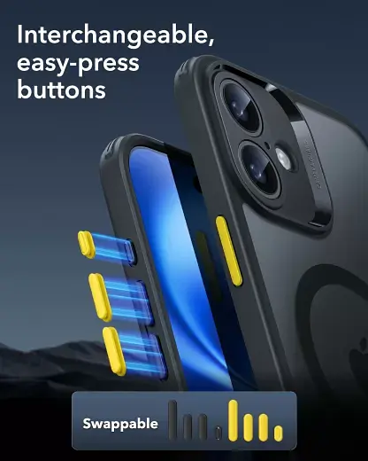 Чохол із склом ESR Classic Pro Case (HaloLock) Set Clear для iPhone 16 (1A7760204) - фото 6