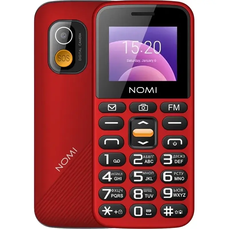 Термінал Nomi i1820 Red (червоний) - фото 8