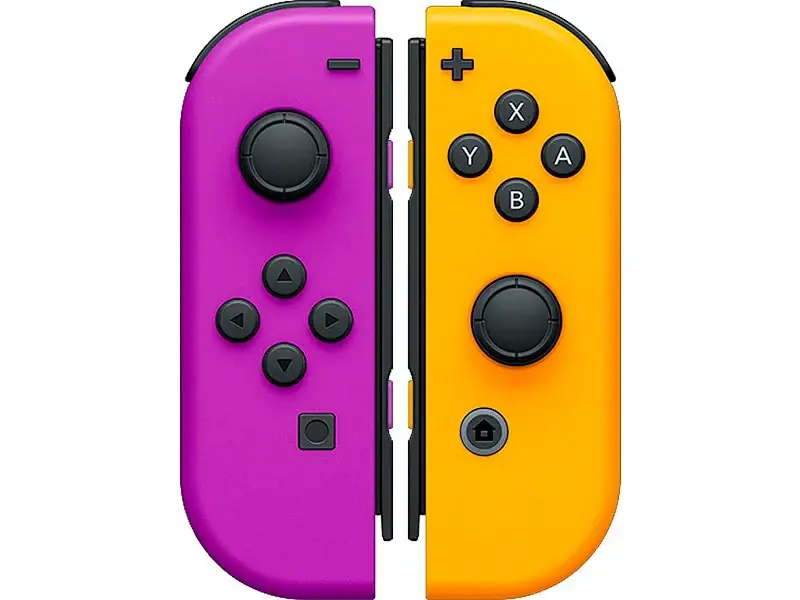 Геймпад Nintendo Joy-Con Purple Orange Pair (45496431310) - фото 4
