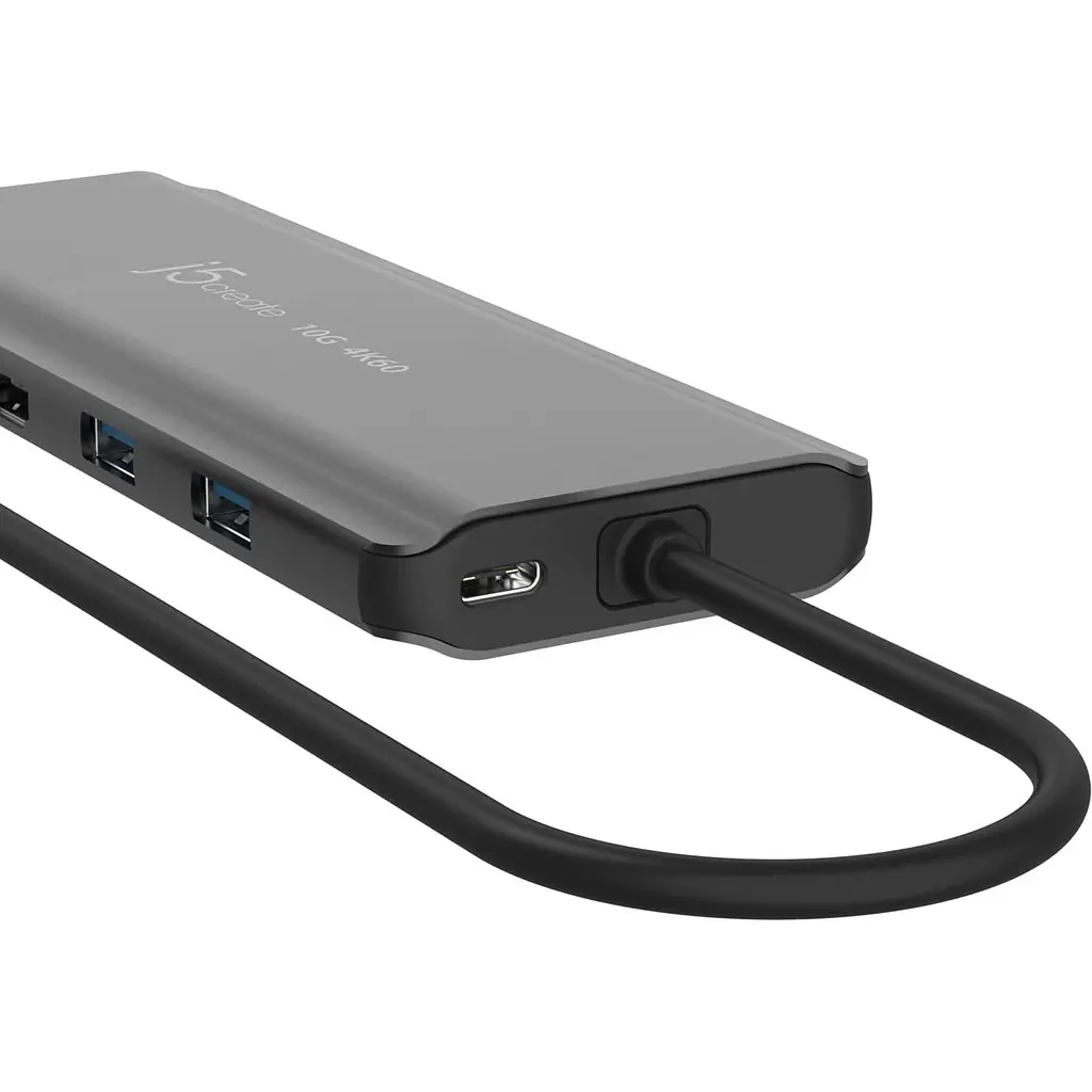 USB-Хаб j5create JCD398-N, USB Type-C 5-в-1 (JCD398-N) - фото 3