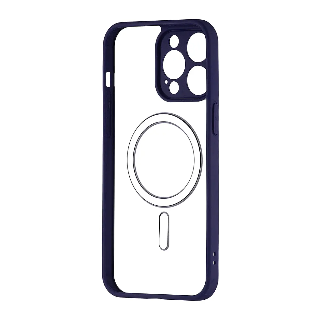 Чохол Color Edge with MagSafe (Protected Camera) iPhone 15 Pro Max Deep Purple - фото 3