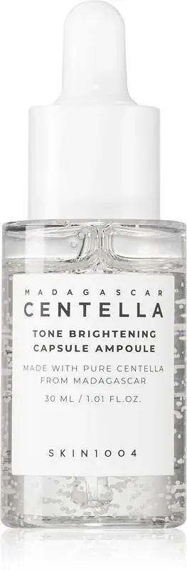 Освітлювальна ампульна сироватка для обличчя 30 мл SKIN1004 Madagascar Centella Tone Brightening Capsule Ampoule - фото 3