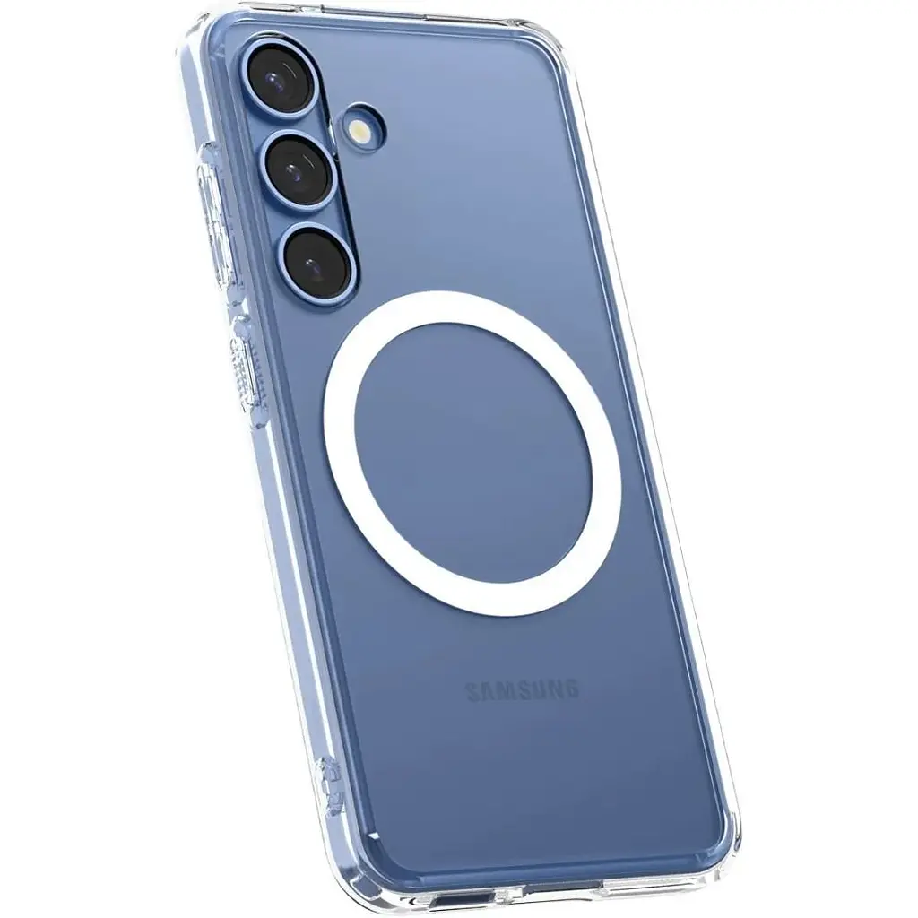 Чехол Spigen Ultra Hybrid MagSafe для Samsung Galaxy S25 Plus Clear White (ACS08981) [126600] - фото 2
