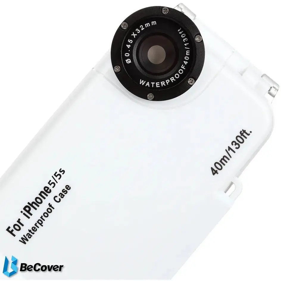Подводный бокс BeCover для Apple iPhone 5/5S White (702534) - фото 3