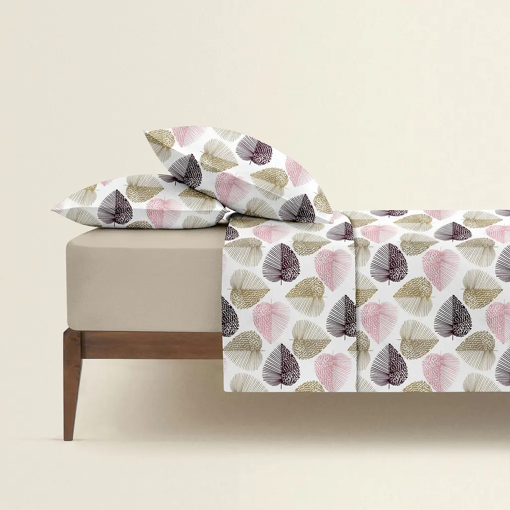 Підковдра двоспальна 180х220 PASTEL LEAVES COSAS (4822052350249) - фото 2