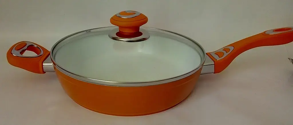 Сковорода Vissner VS 7440-24 см orange - фото 2