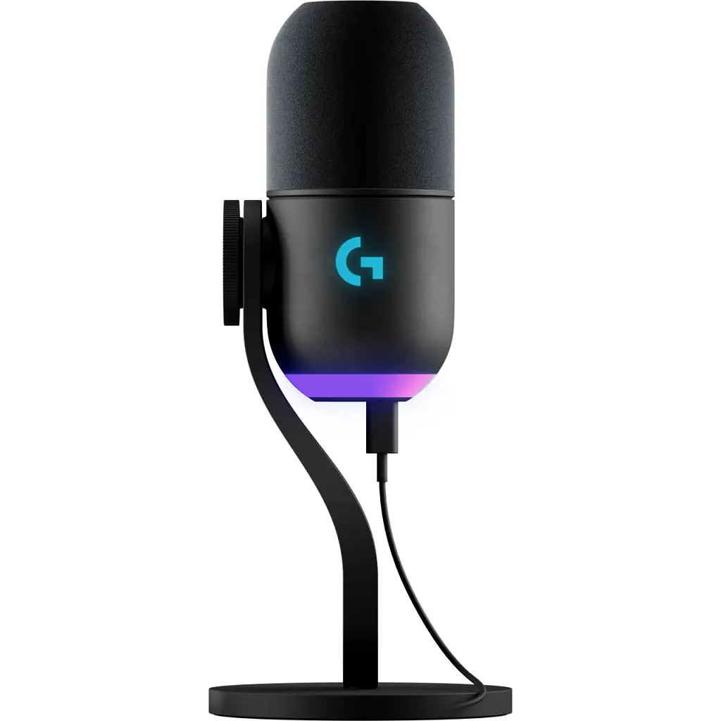 Мікрофон Logitech Yeti GX Dynamic RGB Gaming Mic with Lightsync Black (988-000569) - фото 2