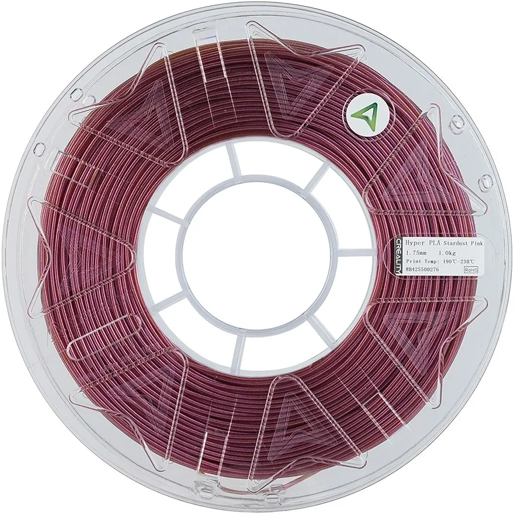 Філамент для 3D-принтерів Creality PLA Hyper RFID Stardust 1kg Pink (3301010570) - фото 3