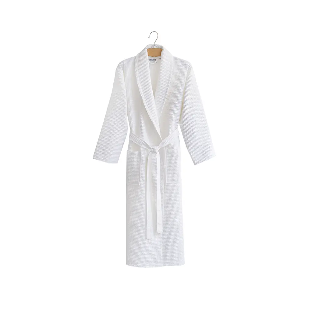 Халат Lotus Home - Waffle white S - фото 10