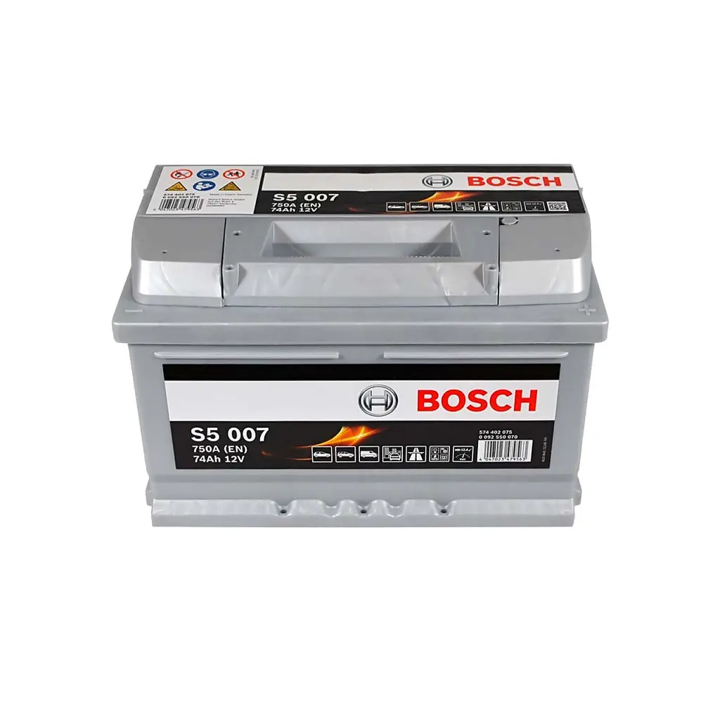 Акумулятор автомобільний Bosch 74А (0 092 S50 070) - фото 2