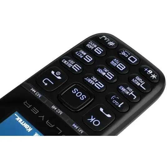 Мобільний телефон S180 2021 Dl Sim чорний - фото 3