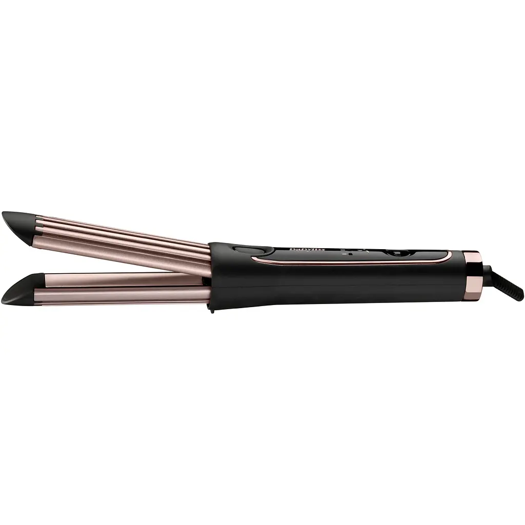 Випрямляч для волосся Babyliss C112E чорно-золотий - фото 2
