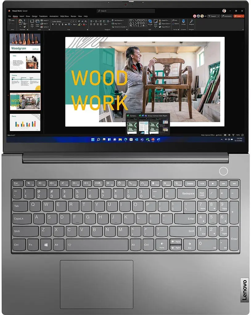 Ноутбук Lenovo 15.6" ThinkBook 15 G4 IAP Intel i7-1255U/16GB/SSD512GB/Intel Graphics/DOS/Black (21DJ00KNRA) - фото 4