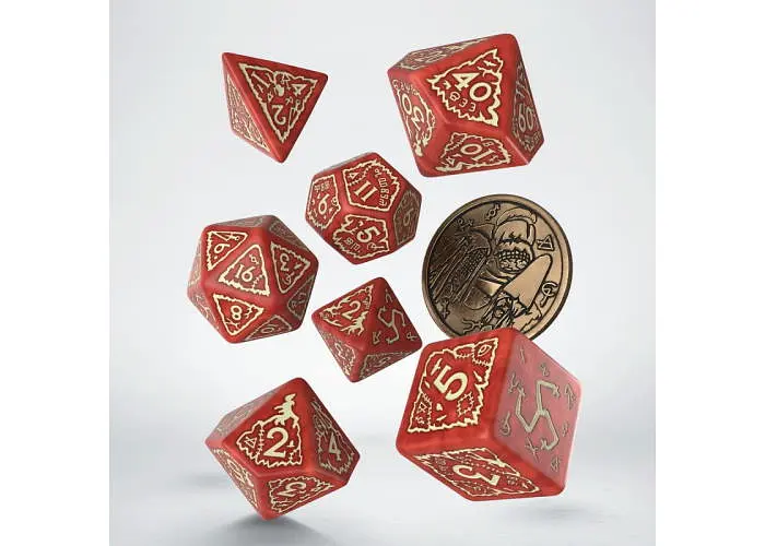 Набор кубиков The Witcher Dice Set. Crones - Brewess , 7 шт. (SWCR01) - фото 2