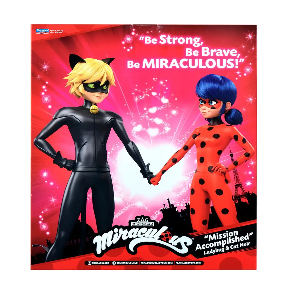 Набор кукол Miraculous Леди Баг и Супер-Кот S2 Миссия выполнена, 26 см (50365) - фото 6