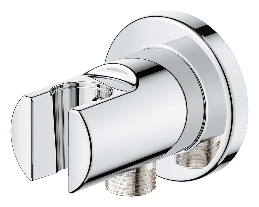 Підключення для душового шлангу з тримачем Grohe QuickFix Vitalio Universal 26962001, Хром - фото 2