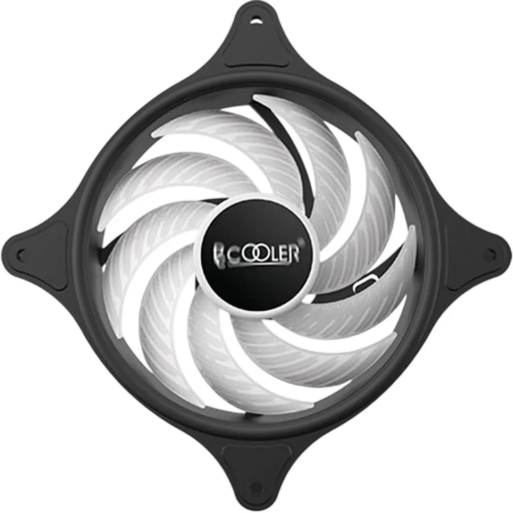 Корпусний вентилятор PCCooler FX-120-3 (FX1203-BKRN1-GL) [168397] - фото 5