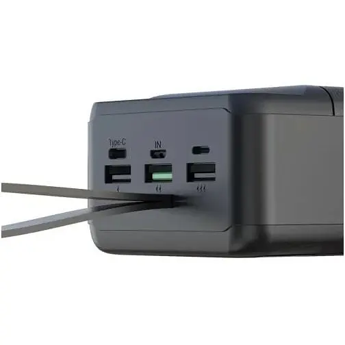 Повербанк XO Powerbank PR156 30000 mAh PD20W + QC 3.0 22.5W Black 6920680829323 - фото 3