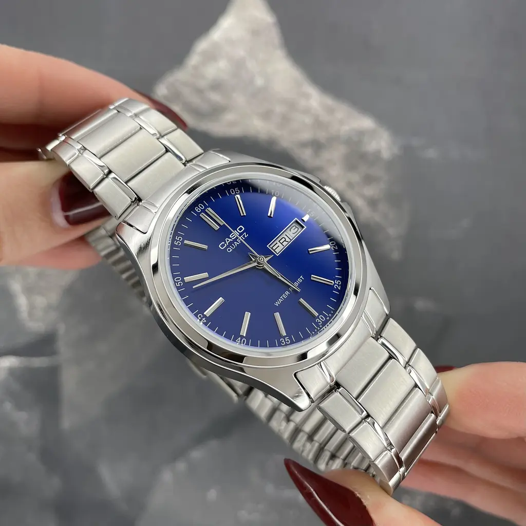 Чоловічий годинник Casio MTP-1239D-2A Сріблястий ( AT1141-0107 ) - фото 3