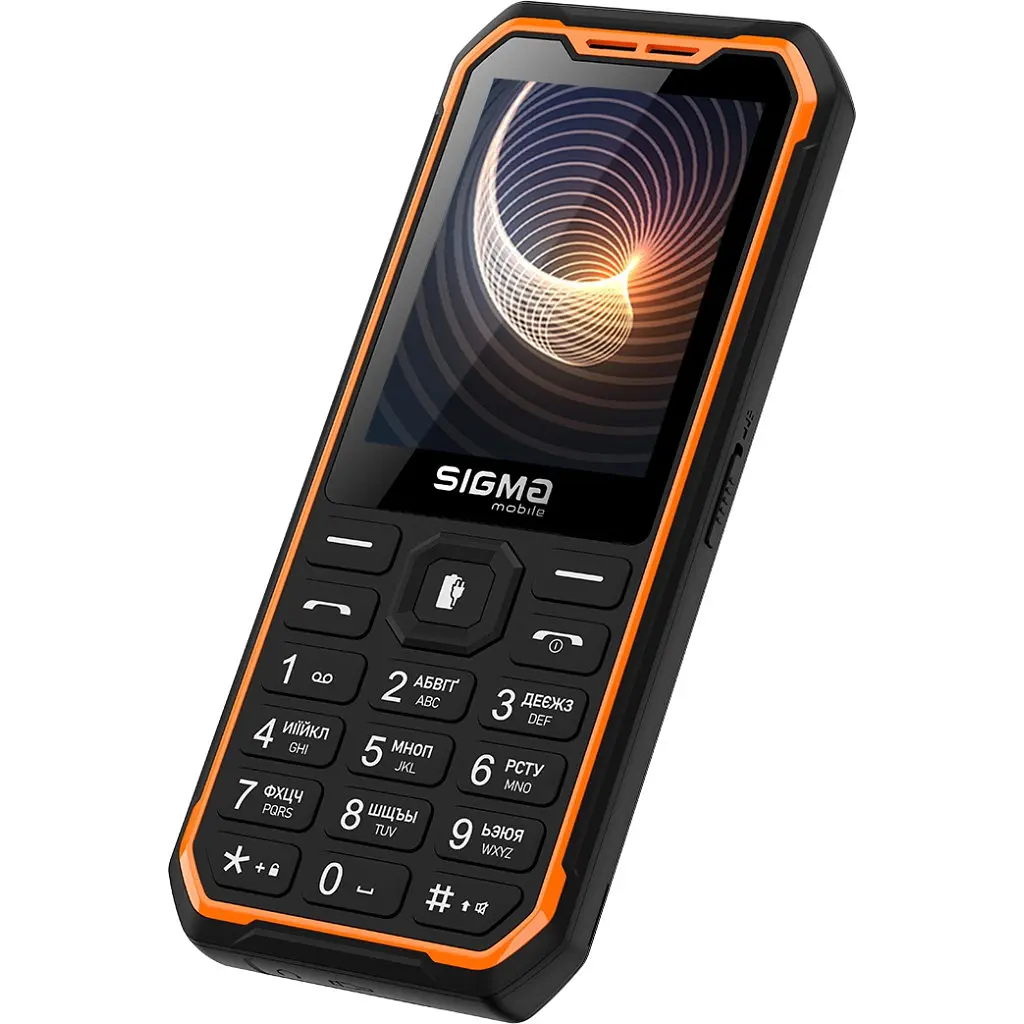 Мобільний телефон Sigma X-style 310 Force Type-C Black Orange (4827798855126) - фото 3