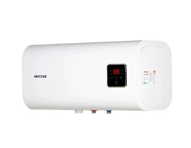 Водонагреватель Mixxus EWH-14050 CUBE WET(Н) 50 л, 2 кВт, мокрый ТЭН, горизонтальный, квадратный, белый (WH0614) - фото 4
