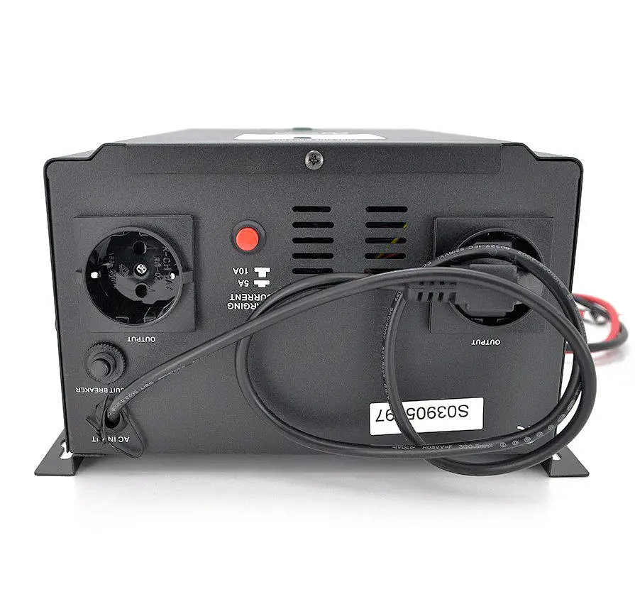 Источник бесперебойного питания с правильной синусоидой Europower PSW-EPWM12 500VA, 300W, АКБ 12В, заряд 5/10А - фото 2