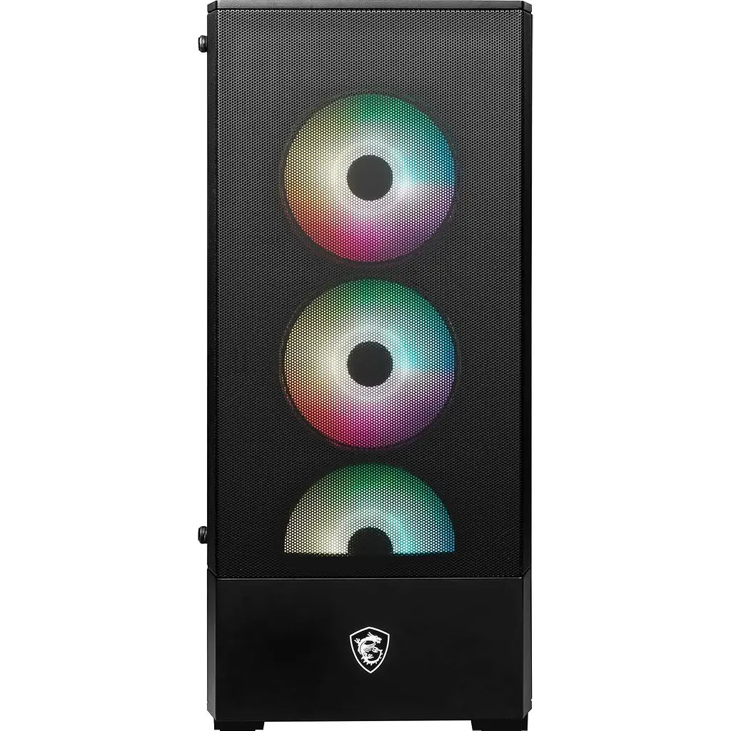 Корпус MSI MAG Forge 112R Black [146610] - фото 4
