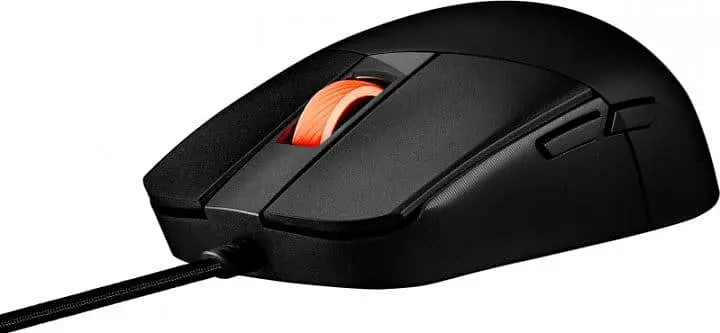 Мышь ASUS ROG Strix Impact III USB Black (90MP0300-BMUA00) - фото 3