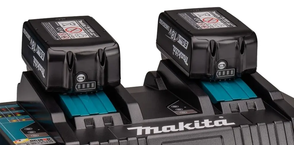 Набір акумуляторів BL1860 (4 шт) та зарядний пристрій для продукції Makita 198091-4 (LXT) - фото 4