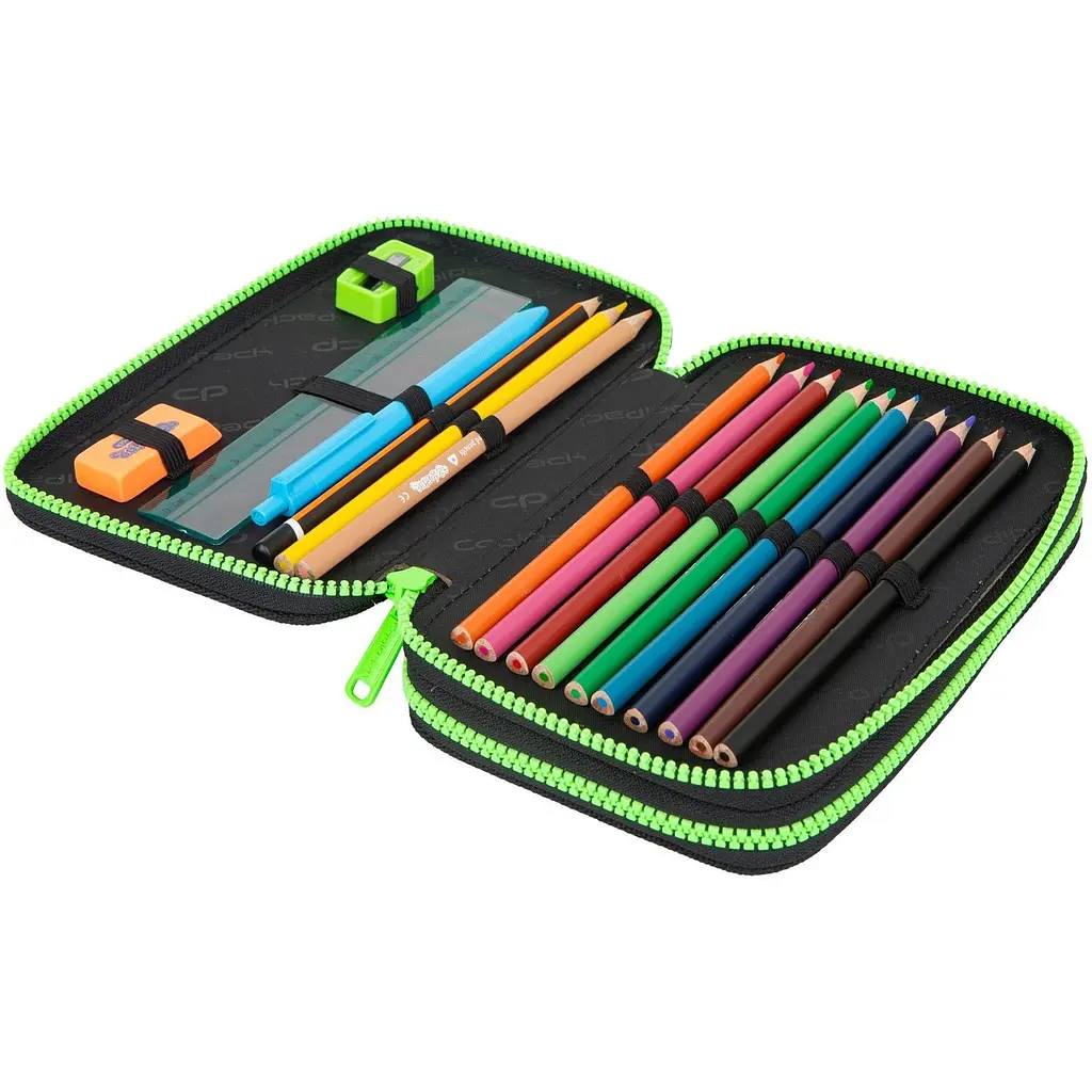 Пенал з наповненням CoolPack Jumper 2 Peek A Boo, 2 відділення (F066675) - фото 2