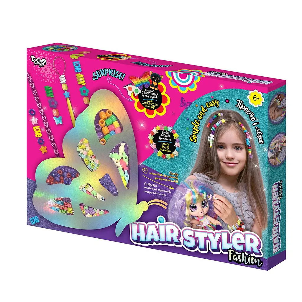 Набір для творчості "Hair Styler. Fashion" метелик