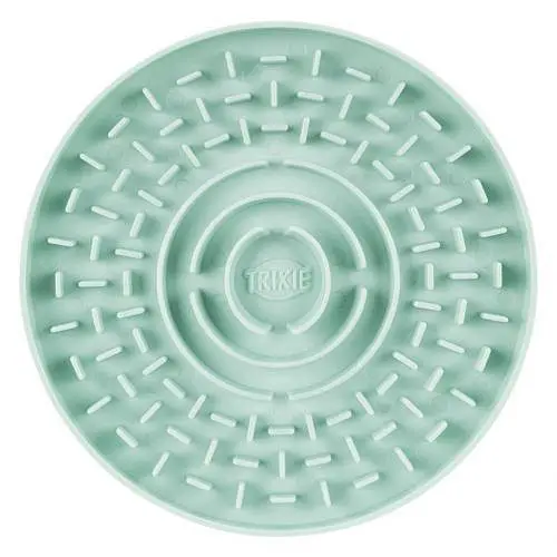 Миска Trixie Junior для повільного годування цуценят, блакитна, пластик, d 21 см - фото 3