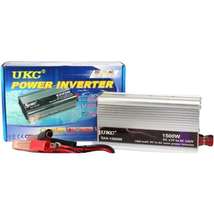 Инвертор XPRO STRUM12 AR автомобильный преобразователь 12V-220V с индикатором режима работы 1500W (4421_9625) - фото 5