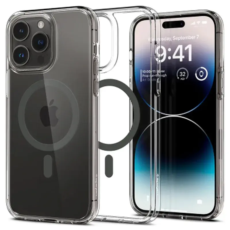 Чохол до мобільного телефона Spigen Apple Iphone 14 Pro Ultra Hybrid MagFit, Graphite (ACS04970) - фото 2