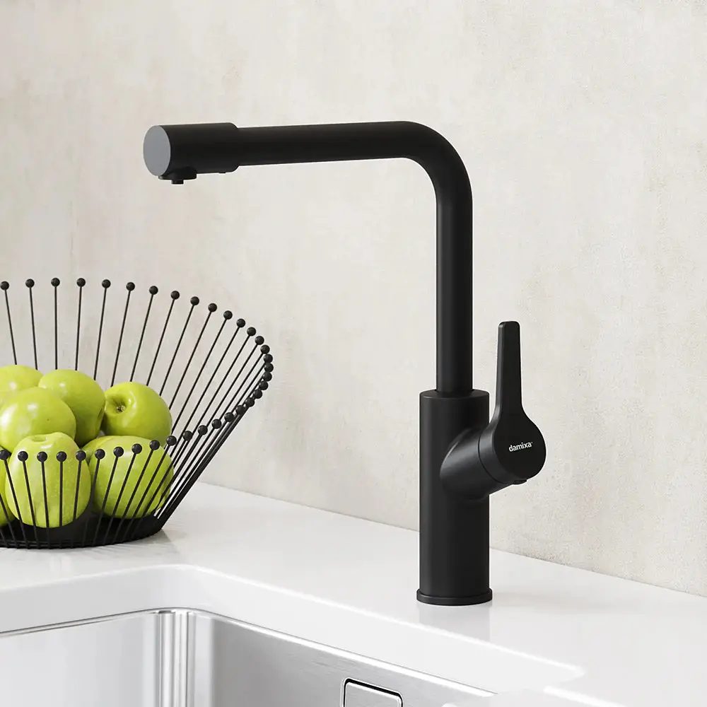 Змішувач для кухні Damixa Merkur black 710770300 - фото 2