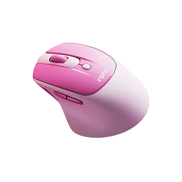 Миша бездротова INPHIC M2 Pink - фото 4