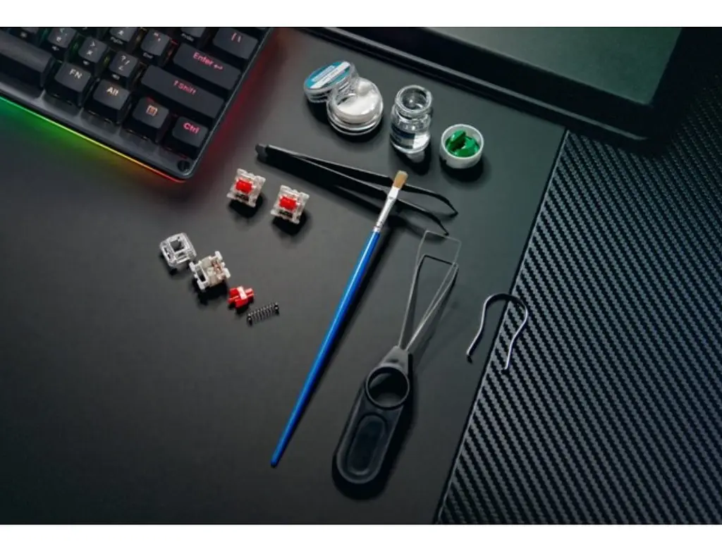 Клавіатура ігрова механічна з підсвіткою Cougar Puri PIX Mini RGB USB Black Eng/Укр - фото 9