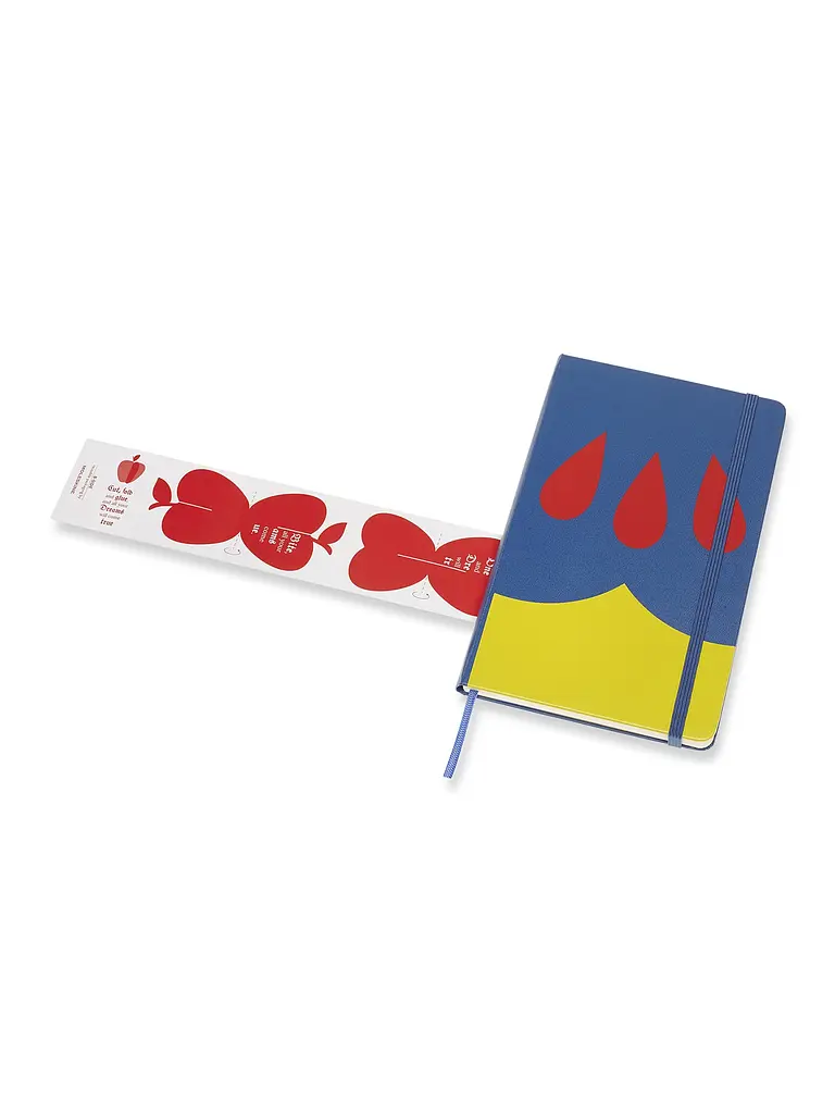 Записник Moleskine Білосніжка середній, Лінійка Сукня (LESNQP060DR) - фото 3