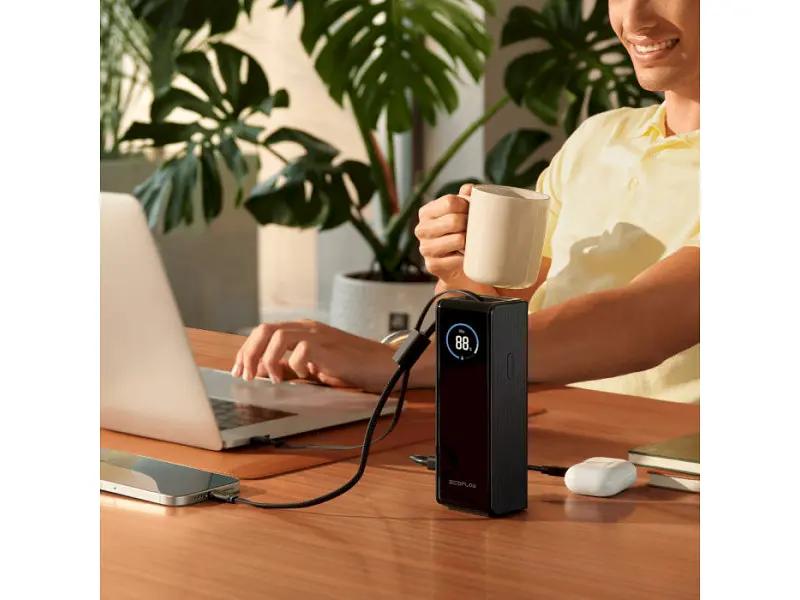 Зовнішній акумулятор (павербанк) EcoFlow RAPID 25000mAh Black (EF-RAPID25K140W-B-EU) - фото 5